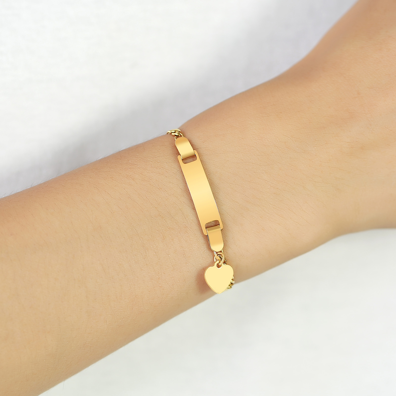Vnox ปรับแต่งชื่อเด็กสร้อยข้อม - Coordinates Bracelet บทวิจารณ์และราคา
