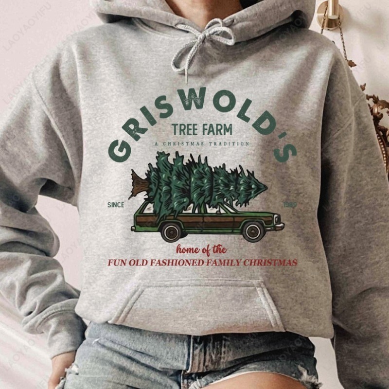 เสื้อฮู้ดดี้ Griswold's Tree F - Family Tree Print บทวิจารณ์และราคา