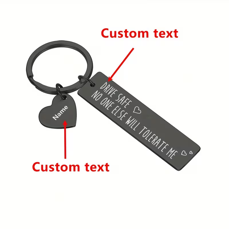 พวงกุญแจสลักชื่อด้วยเลเซอร์แบบ - Initial Ring Custom บทวิจารณ์และราคา