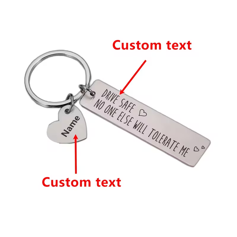 พวงกุญแจสลักชื่อด้วยเลเซอร์แบบ - Initial Ring Custom บทวิจารณ์และราคา