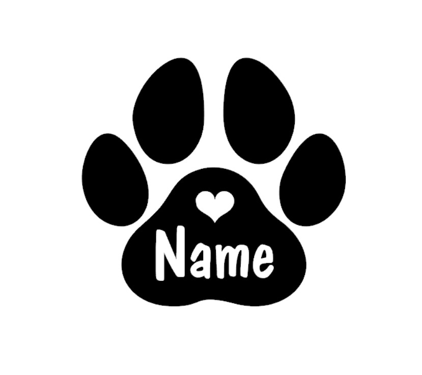 2 ชิ้น สติ๊กเกอร์ลายอุ้งเท้าพร - Pet Portrait Custom บทวิจารณ์และราคา